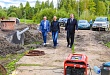 В Увате ведутся работы по восстановлению системы канализации